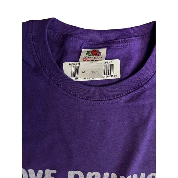 Brand New I Love Driving My School Bus Empty Women Tshirt Size Medium - Picture 3 of 4